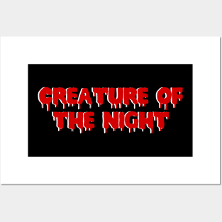 Creature Of The Night Posters and Art